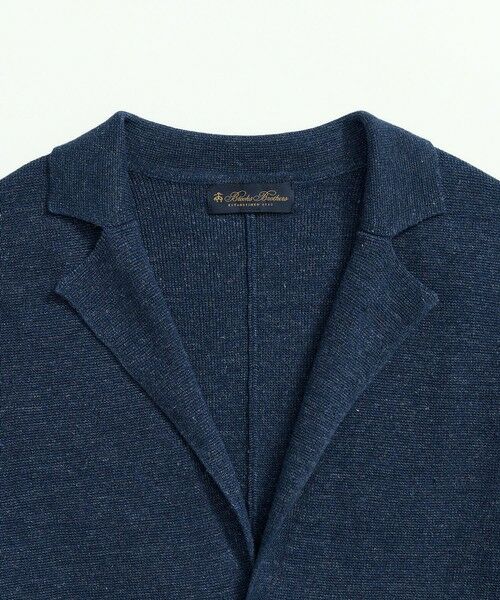 Brooks Brothers / ブルックス ブラザーズ カーディガン・ボレロ | リネン/コットン ニットジャケット | 詳細1