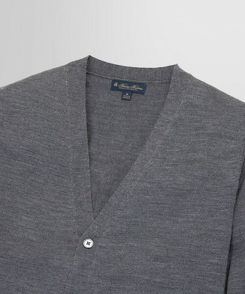 Brooks Brothers / ブルックス ブラザーズ カーディガン・ボレロ | メリノウール Vネックカーディガン | 詳細1