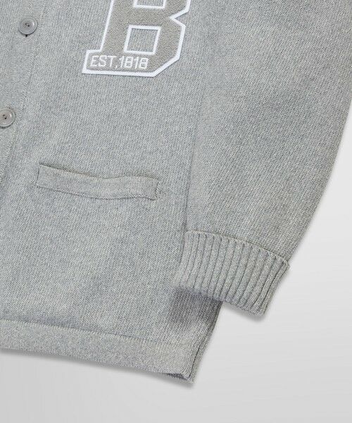 Brooks Brothers / ブルックス ブラザーズ カーディガン・ボレロ | ◆Archive Collection◆コットン レタードカーディガン | 詳細3