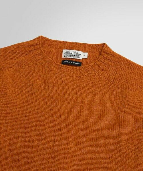 Brooks Brothers イングランド製 ニット シェットランドウール シェットランドウール フェアアイル クルーネックセーター