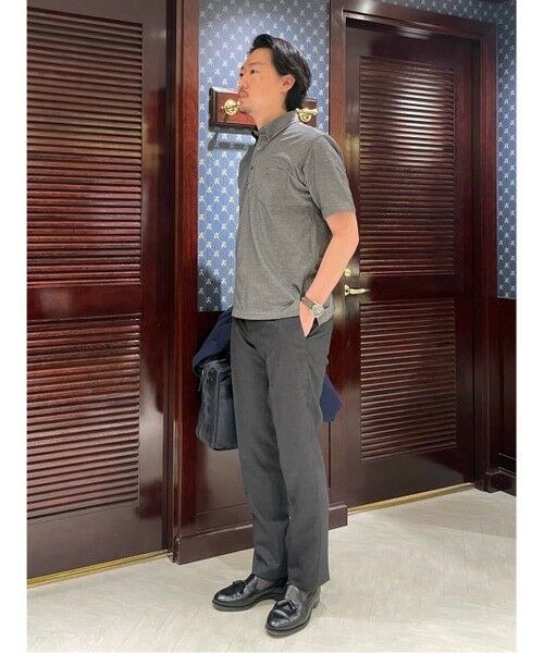 Brooks Brothers / ブルックス ブラザーズ ポロシャツ | コットン/ポリエステルピケ ソリッド ポロシャツ withポケット | 詳細8