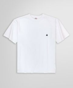 Brooks Brothers / ブルックス ブラザーズ Tシャツ | USAコットンジャージー ヘビーウェイト GFロゴ Tシャツ