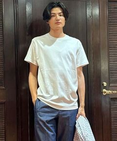 Brooks Brothers / ブルックス ブラザーズ Tシャツ | コットンスムース クルーネック Tシャツ