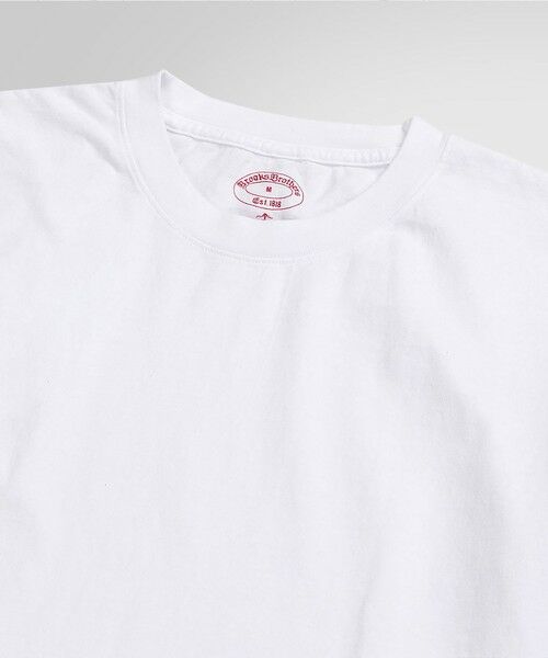 Brooks Brothers / ブルックス ブラザーズ Tシャツ | コットン 2パック クルーネック Tシャツ Made in USA | 詳細2