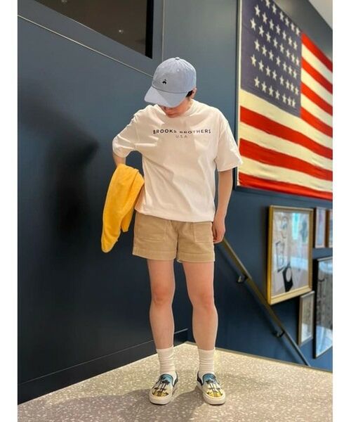 Brooks Brothers / ブルックス ブラザーズ Tシャツ | ◆オンラインストア限定◆LOGO Series コットン ロゴプリント クルーネック Tシャツ | 詳細9