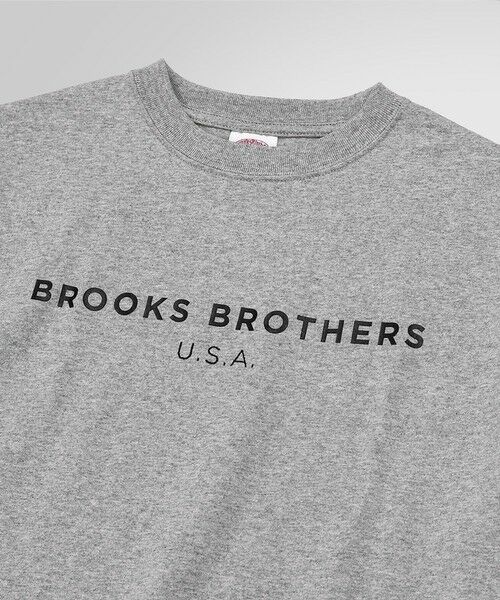 Brooks Brothers / ブルックス ブラザーズ Tシャツ | ◆オンラインストア限定◆LOGO Series コットン ロゴプリント クルーネック Tシャツ | 詳細13