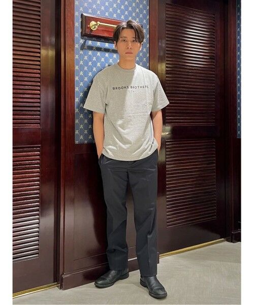 Brooks Brothers / ブルックス ブラザーズ Tシャツ | ◆オンラインストア限定◆LOGO Series コットン ロゴプリント クルーネック Tシャツ | 詳細15