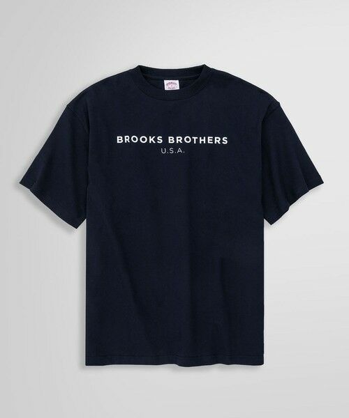 Brooks Brothers / ブルックス ブラザーズ Tシャツ | ◆オンラインストア限定◆LOGO Series コットン ロゴプリント クルーネック Tシャツ | 詳細23