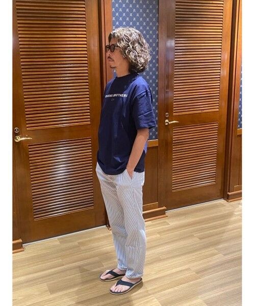 Brooks Brothers / ブルックス ブラザーズ Tシャツ | ◆オンラインストア限定◆LOGO Series コットン ロゴプリント クルーネック Tシャツ | 詳細27