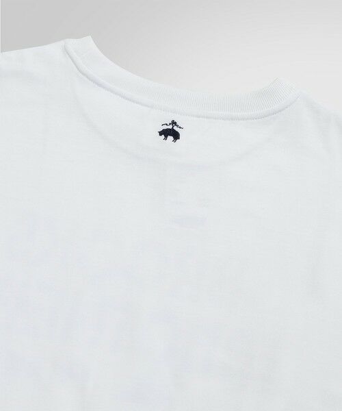 Brooks Brothers / ブルックス ブラザーズ Tシャツ | USAコットンジャージー ヘビーウェイト ステンシルロゴ Tシャツ | 詳細2