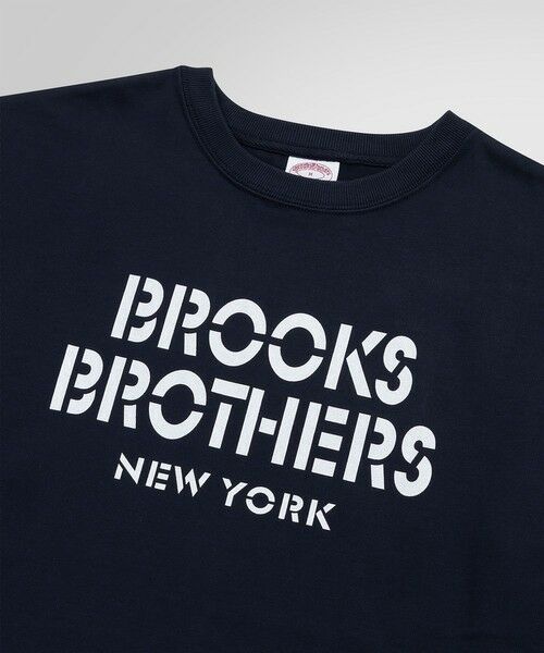Brooks Brothers / ブルックス ブラザーズ Tシャツ | USAコットンジャージー ヘビーウェイト ステンシルロゴ Tシャツ | 詳細3