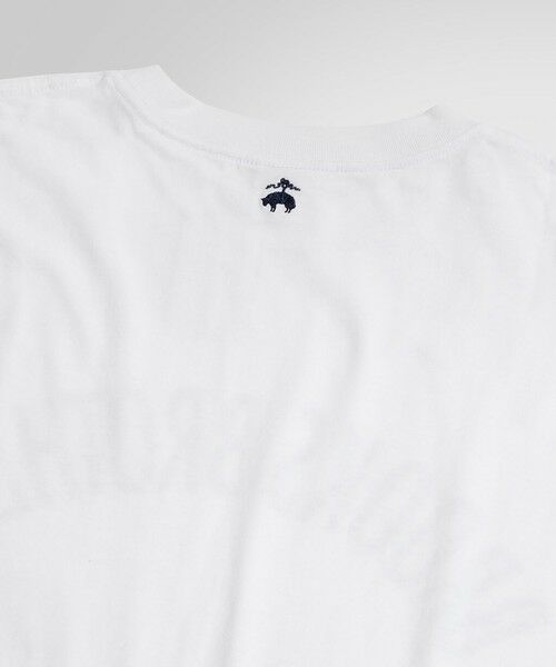 Brooks Brothers / ブルックス ブラザーズ Tシャツ | ◆オンラインストア限定◆LOGO Series コットンジャージー アーチロゴプリント ロングスリーブTシャツ | 詳細4