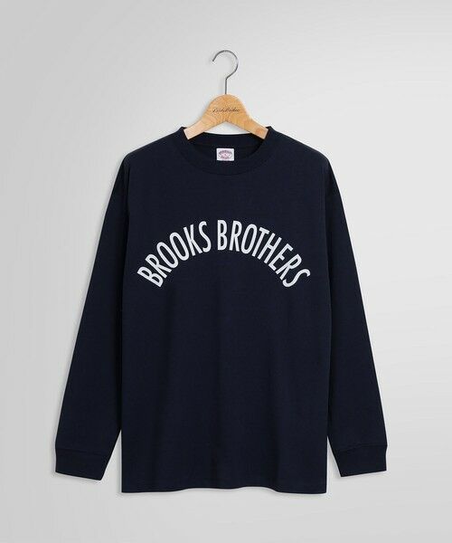 Brooks Brothers / ブルックス ブラザーズ Tシャツ | ◆オンラインストア限定◆LOGO Series コットンジャージー アーチロゴプリント ロングスリーブTシャツ | 詳細18