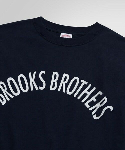 Brooks Brothers / ブルックス ブラザーズ Tシャツ | ◆オンラインストア限定◆LOGO Series コットンジャージー アーチロゴプリント ロングスリーブTシャツ | 詳細19