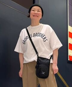 Brooks Brothers / ブルックス ブラザーズ Tシャツ | ◆オンラインストア限定◆LOGO Series　コットンジャージー　アーチロゴプリント　Tシャツ