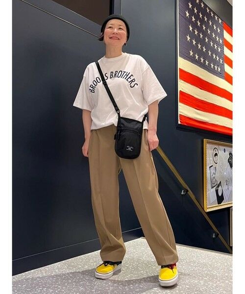 Brooks Brothers / ブルックス ブラザーズ Tシャツ | ◆オンラインストア限定◆LOGO Series　コットンジャージー　アーチロゴプリント　Tシャツ | 詳細10