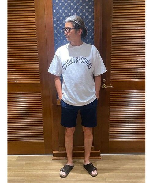 Brooks Brothers / ブルックス ブラザーズ Tシャツ | ◆オンラインストア限定◆LOGO Series　コットンジャージー　アーチロゴプリント　Tシャツ | 詳細16