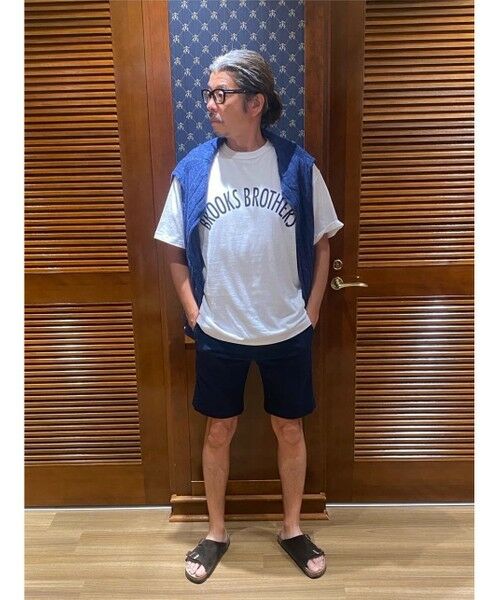 Brooks Brothers / ブルックス ブラザーズ Tシャツ | ◆オンラインストア限定◆LOGO Series　コットンジャージー　アーチロゴプリント　Tシャツ | 詳細17