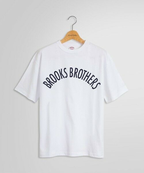 Brooks Brothers / ブルックス ブラザーズ Tシャツ | ◆オンラインストア限定◆LOGO Series　コットンジャージー　アーチロゴプリント　Tシャツ | 詳細2
