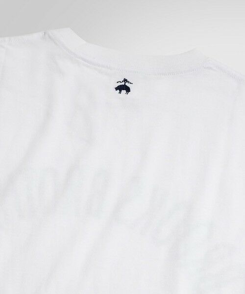 Brooks Brothers / ブルックス ブラザーズ Tシャツ | ◆オンラインストア限定◆LOGO Series　コットンジャージー　アーチロゴプリント　Tシャツ | 詳細4