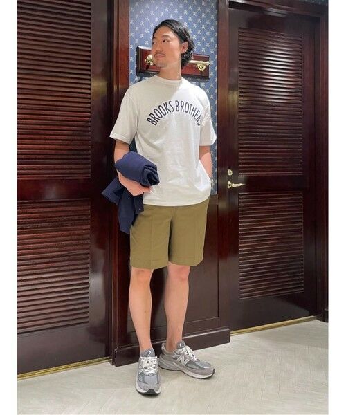 Brooks Brothers / ブルックス ブラザーズ Tシャツ | ◆オンラインストア限定◆LOGO Series　コットンジャージー　アーチロゴプリント　Tシャツ | 詳細6