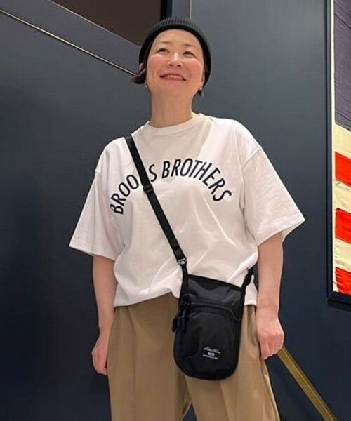 Brooks Brothers/ブルックス ブラザーズ ◆オンラインストア限定◆LOGO Series コットンジャージー アーチロゴプリント Tシャツ ホワイト M Brooks Brothers/ブルックス ブラザーズ ◆オンラインストア限定◆LOGO Series コットンジャージー アーチロゴプリント Tシャツ ホワイト M