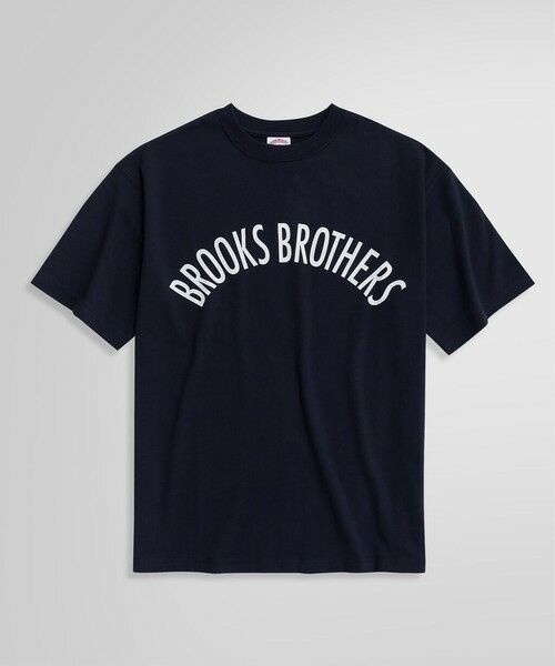 Brooks Brothers / ブルックス ブラザーズ Tシャツ | ◆オンラインストア限定◆LOGO Series　コットンジャージー　アーチロゴプリント　Tシャツ | 詳細25