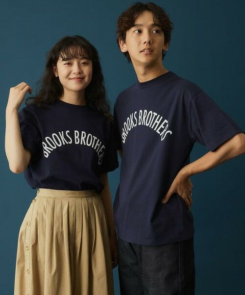 Brooks Brothers / ブルックス ブラザーズ Tシャツ | ◆オンラインストア限定◆LOGO Series　コットンジャージー　アーチロゴプリント　Tシャツ | 詳細29