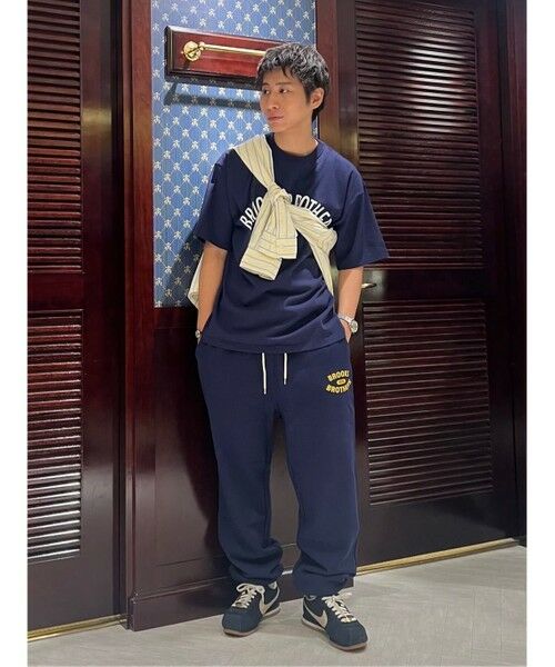 Brooks Brothers / ブルックス ブラザーズ Tシャツ | ◆オンラインストア限定◆LOGO Series　コットンジャージー　アーチロゴプリント　Tシャツ | 詳細30