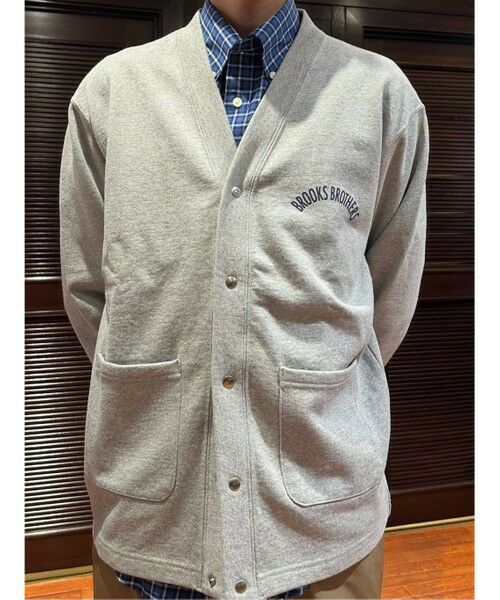 Brooks Brothers / ブルックス ブラザーズ カーディガン・ボレロ | ◆オンラインストア限定◆LOGO Series　アーチロゴプリント　カーディガン | 詳細10
