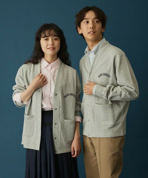 Brooks Brothers / ブルックス ブラザーズ カーディガン・ボレロ | ◆オンラインストア限定◆LOGO Series　アーチロゴプリント　カーディガン | 詳細4