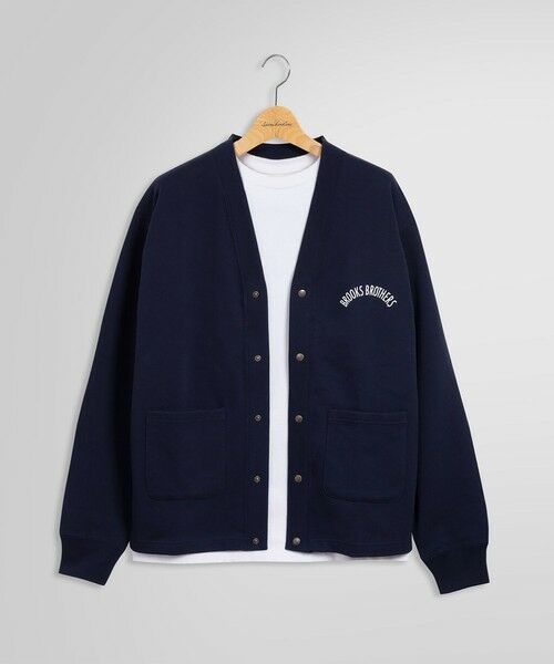 Brooks Brothers / ブルックス ブラザーズ カーディガン・ボレロ | ◆オンラインストア限定◆LOGO Series　アーチロゴプリント　カーディガン | 詳細11