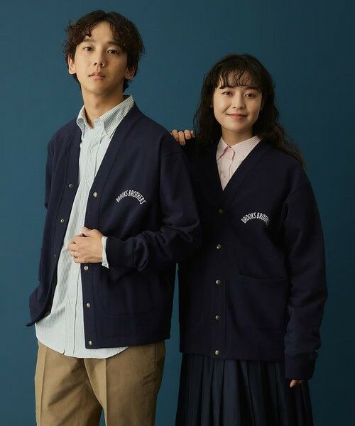 Brooks Brothers / ブルックス ブラザーズ カーディガン・ボレロ | ◆オンラインストア限定◆LOGO Series　アーチロゴプリント　カーディガン | 詳細14