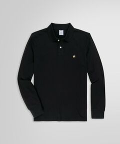 Brooks Brothers / ブルックス ブラザーズ ポロシャツ | GF　スーピマコットン　ストレッチピケ　ロングスリーブポロシャツ　Slim Fit