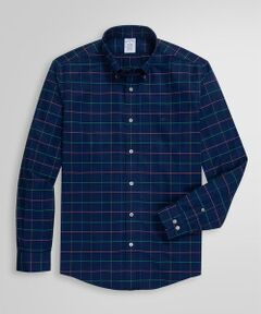 Brooks Brothers / ブルックス ブラザーズ シャツ・ブラウス | ストレッチオックスフォード ウィンドウペイン カジュアルシャツ Regular Fit