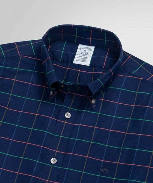Brooks Brothers / ブルックス ブラザーズ シャツ・ブラウス | ストレッチオックスフォード ウィンドウペイン カジュアルシャツ Regular Fit | 詳細1