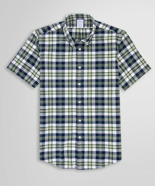 Brooks Brothers / ブルックス ブラザーズ シャツ・ブラウス | ◆Archive Collection◆コットン マドラスチェック ショートスリーブ カジュアルシャツ Regular Fit(マルチ)