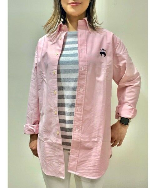 Brooks Brothers / ブルックス ブラザーズ シャツ・ブラウス | ◆オンラインストア限定◆LOGO Series ビッグGFロゴ スポーツシャツ Traditional Fit | 詳細28