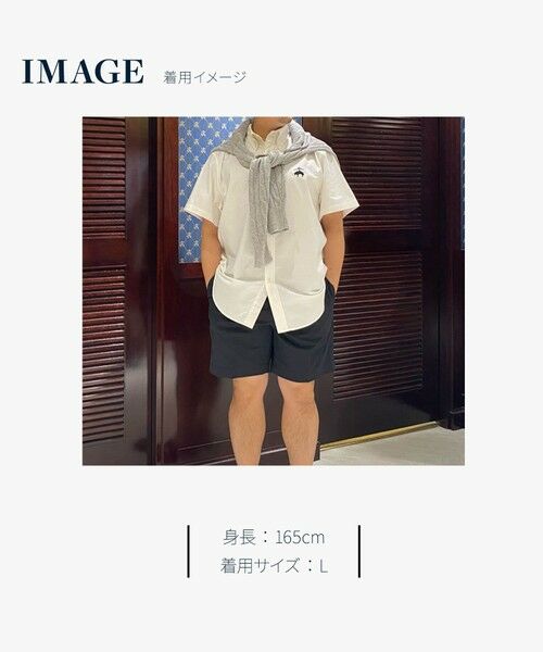 Brooks Brothers / ブルックス ブラザーズ シャツ・ブラウス | ◆オンラインストア限定◆LOGO Series　ビッグGFロゴ　ショートスリーブ　スポーツシャツ　Traditional Fit | 詳細11
