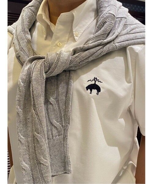 Brooks Brothers / ブルックス ブラザーズ シャツ・ブラウス | ◆オンラインストア限定◆LOGO Series　ビッグGFロゴ　ショートスリーブ　スポーツシャツ　Traditional Fit | 詳細6