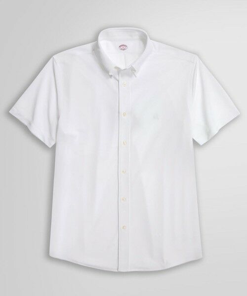 Brooks Brothers / ブルックス ブラザーズ シャツ・ブラウス | ◆オンラインストア限定◆ポリエステル　GFロゴ　ショートスリーブ　カノコニットシャツ | 詳細1