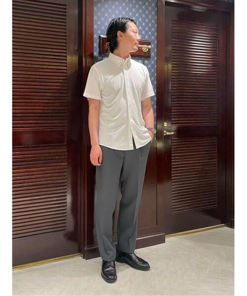 Brooks Brothers / ブルックス ブラザーズ シャツ・ブラウス | ◆オンラインストア限定◆ポリエステル　GFロゴ　ショートスリーブ　カノコニットシャツ | 詳細3