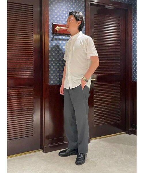 Brooks Brothers / ブルックス ブラザーズ シャツ・ブラウス | ◆オンラインストア限定◆ポリエステル　GFロゴ　ショートスリーブ　カノコニットシャツ | 詳細4