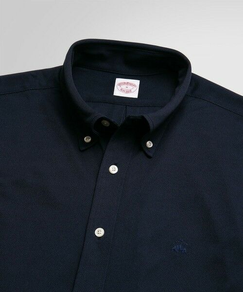 Brooks Brothers / ブルックス ブラザーズ シャツ・ブラウス | ◆オンラインストア限定◆ポリエステル　GFロゴ　ショートスリーブ　カノコニットシャツ | 詳細18