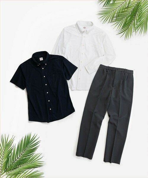 Brooks Brothers / ブルックス ブラザーズ シャツ・ブラウス | ◆オンラインストア限定◆ポリエステル　GFロゴ　ショートスリーブ　カノコニットシャツ | 詳細16