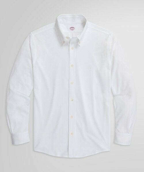Brooks Brothers / ブルックス ブラザーズ シャツ・ブラウス | ◆オンラインストア限定◆ポリエステル GFロゴ カノコニットシャツ | 詳細1