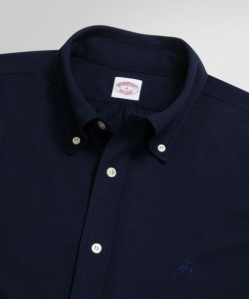 Brooks Brothers / ブルックス ブラザーズ シャツ・ブラウス | ◆オンラインストア限定◆ポリエステル GFロゴ カノコニットシャツ | 詳細6