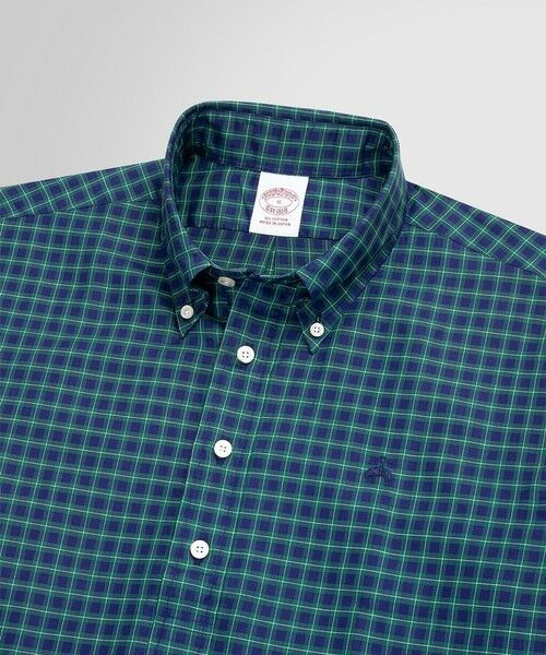 Brooks Brothers / ブルックス ブラザーズ シャツ・ブラウス | コットン GFロゴ チェック プルオーバーシャツ | 詳細3