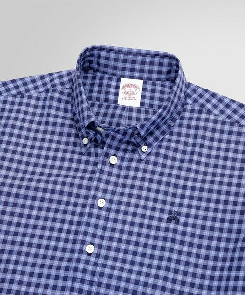 Brooks Brothers / ブルックス ブラザーズ シャツ・ブラウス | コットン GFロゴ チェック プルオーバーシャツ | 詳細5