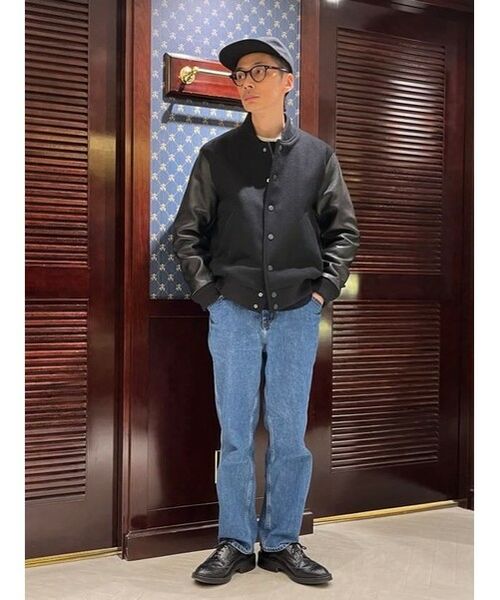 Brooks Brothers / ブルックス ブラザーズ ブルゾン | ウール/カウレザー バーシティジャケット | 詳細14